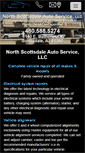 Mobile Screenshot of northscottsdaleautoservice.com